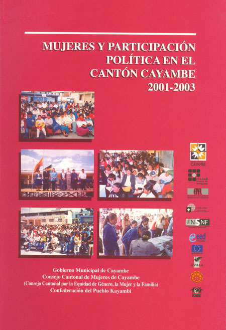 Mujeres y participación política en el cantón Cayambe 2001-2003