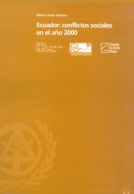 Ecuador: conflictos sociales en el año 2000