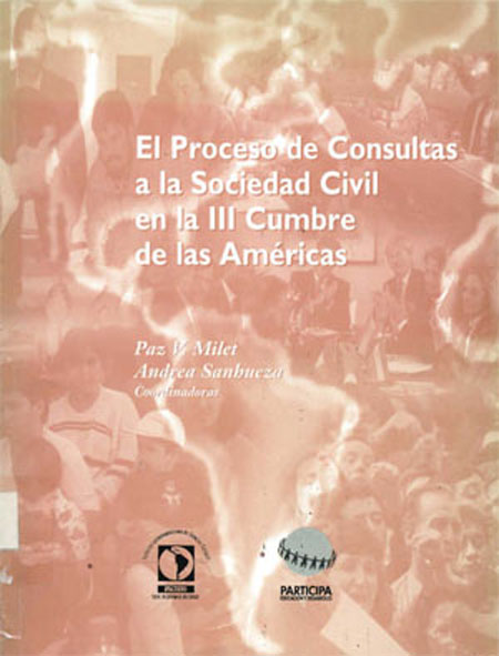 El proceso de consultas a la sociedad civil en la lll Cumbre de las Américas