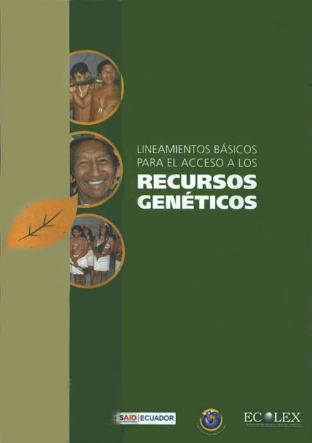 Lineamientos básicos para el acceso a los recursos genéticos = Lineamientos wekeki tome acceso tome recursos genéticos beye