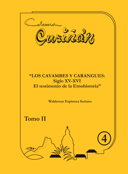 Los Cayambes y Carangues: siglos XV-XVI