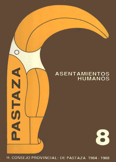 Ruiz, Silvana <br>Pastaza: asentamientos humanos (Las Parroquias), equipamientos, infraestructuras<br/>Puyo, Ecuador: Centro de Investigaciones CIUDAD. 1987. 82 páginas 