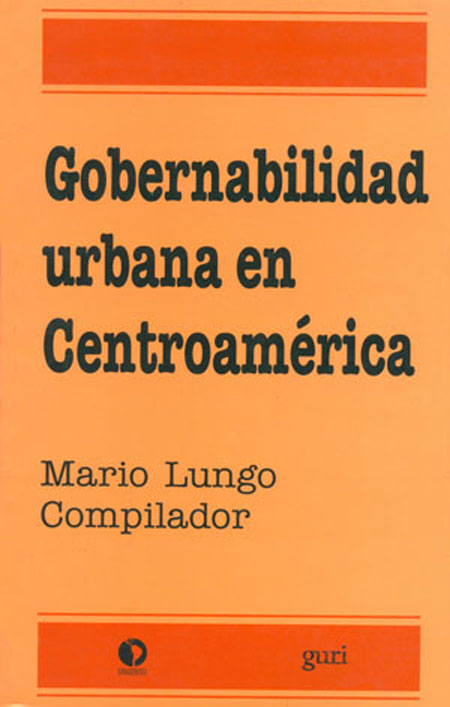 Gobernabilidad urbana en Centroamérica