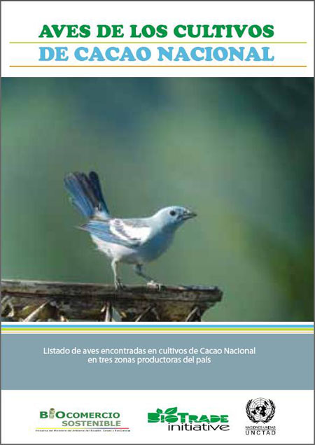 Benítez, Ana Carolina <br>Aves de los cultivos del cacao nacional<br/>Quito: Ecociencia. 2009. 31 p. 