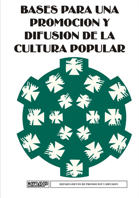 Tobar, Guadalupe <br>Bases para una promoción y difusión de la cultura popular<br/>Quito, Ecuador: IADAP. 1980. 20 p. 