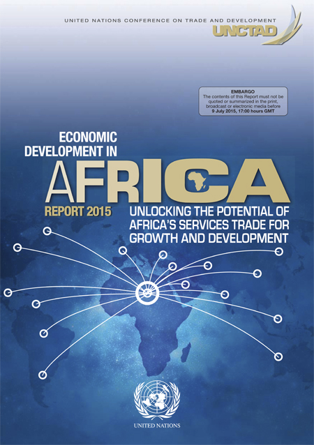 The Economic Development in Africa Report 2015: Unlocking the potential of Africa's services trade for growth and development<br/>Nueva York: ONU : UNCTAD. 2015. 136 páginas 
