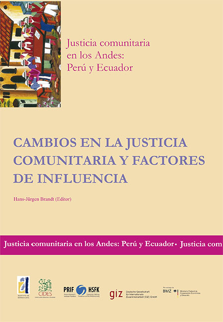 Cambios en la justicia comunitaria y factores de influencia
