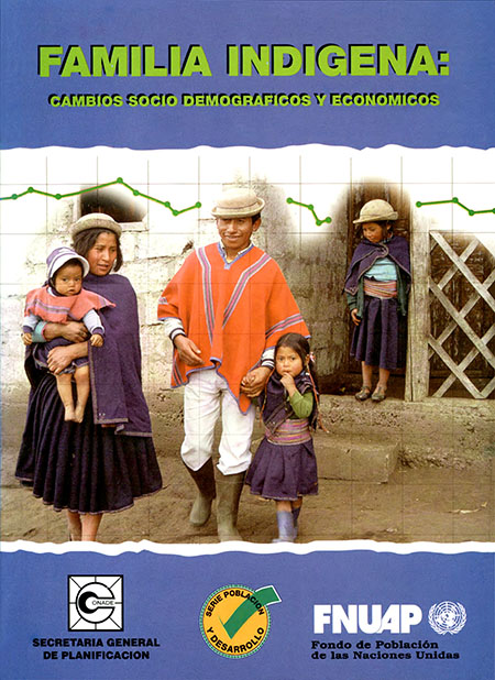 Martínez, Luciano <br>Familia indígena: cambios socio demográficos y económicos<br/>Quito: Secretaría General de Planificación : FNUAP. 1996. 92 páginas 