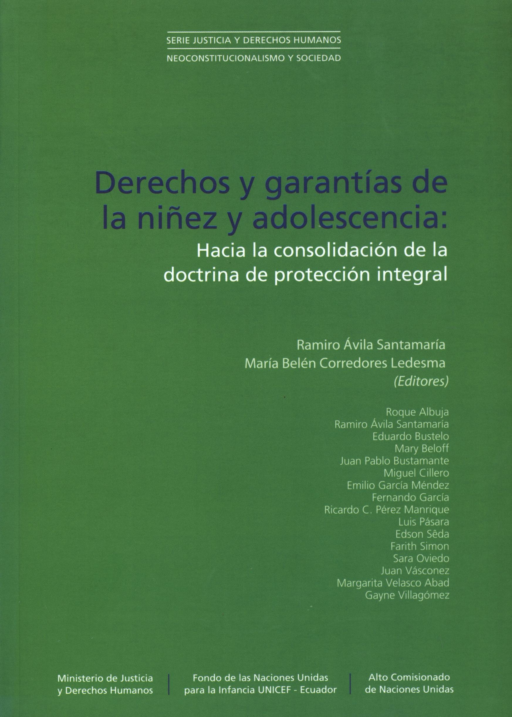 Derechos y garantías de la niñez y adolescencia: hacia la consolidación de la doctrina de protección integral